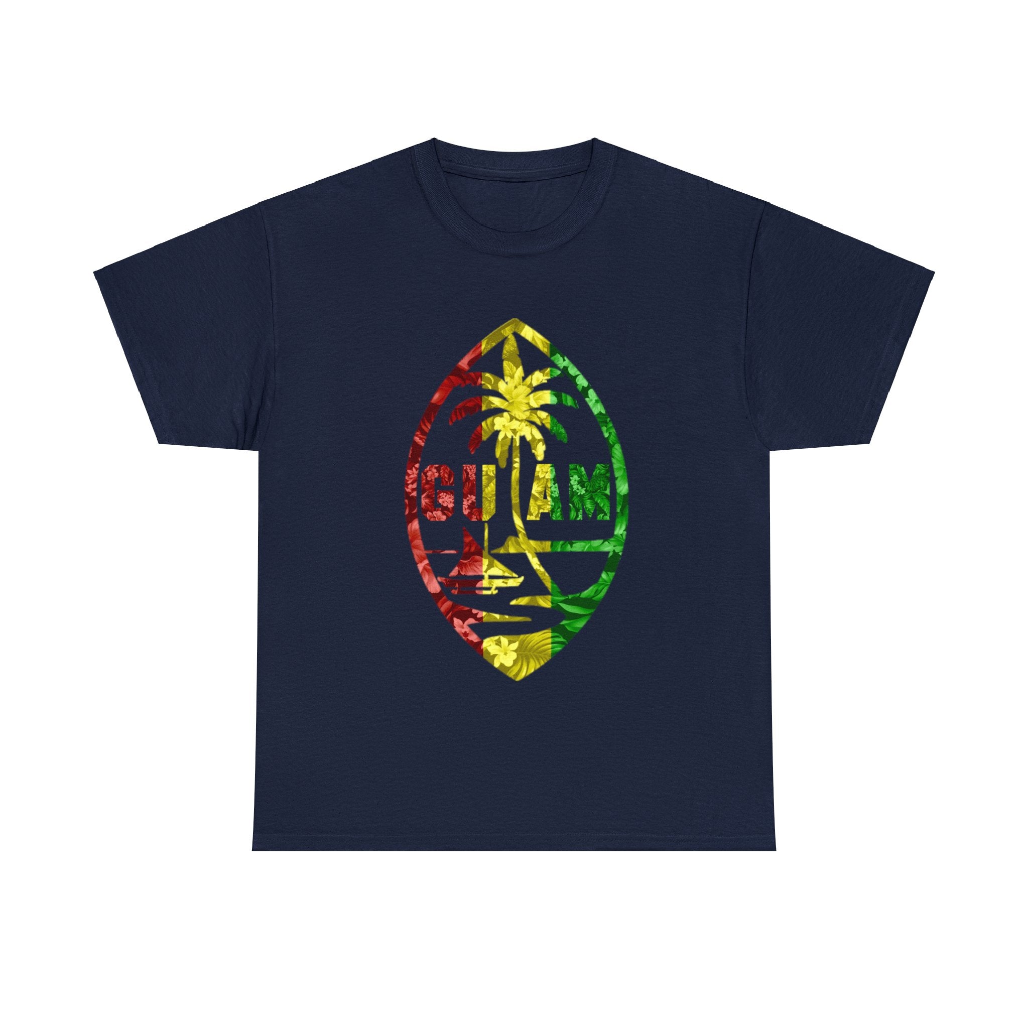 Guam Rasta Floral Tee
