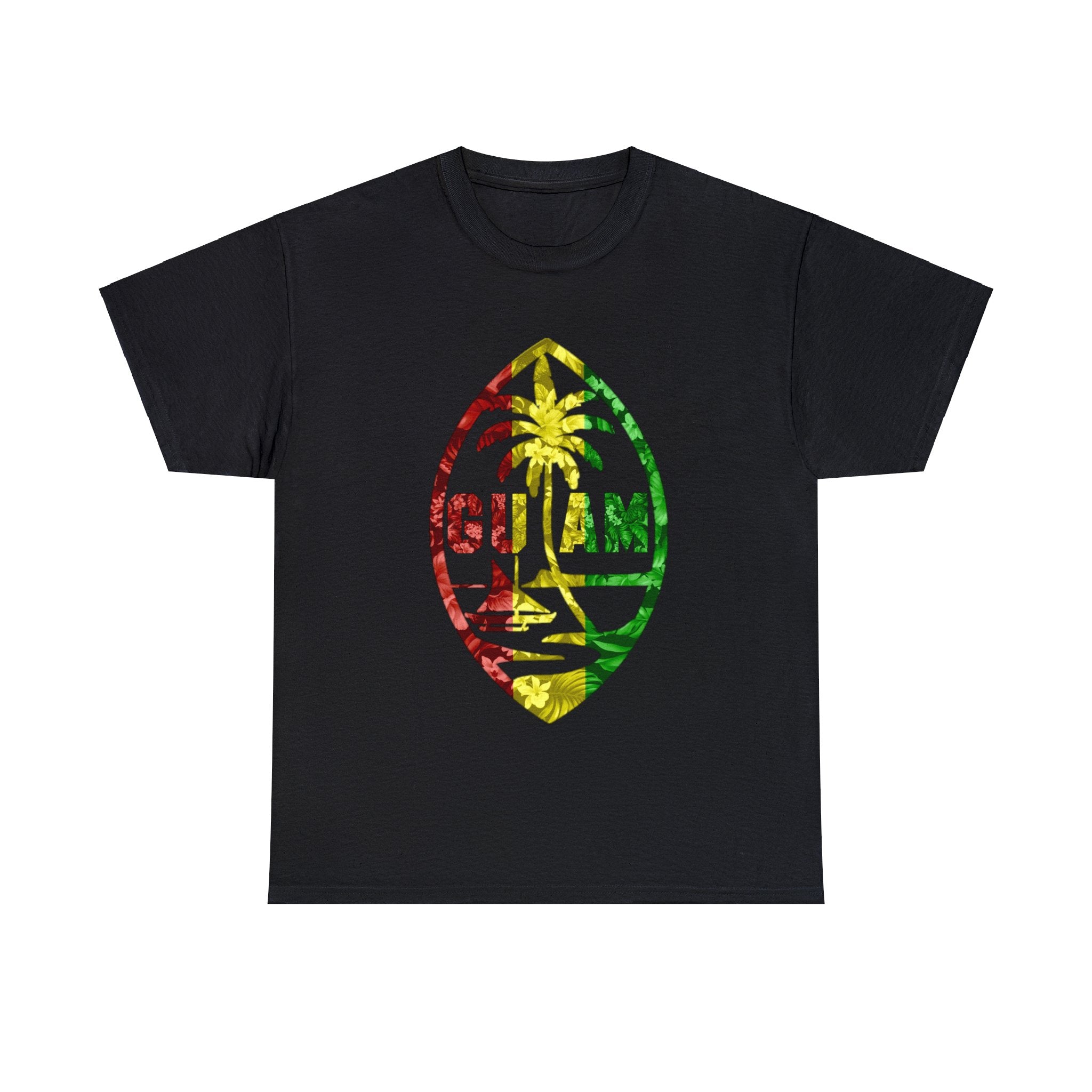 Guam Rasta Floral Tee