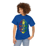 Guam Rasta Floral Tee