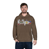 CALIPINO Unisex Eco-Friendly Hoodie, Cozy Fashion for Any Occasion, Gift for Trendsetters, Eco-Conscious Apparel, Stylish Comfort Wear