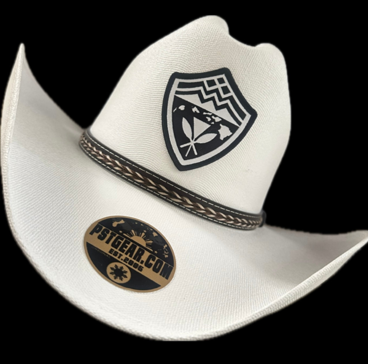Hawaiian Hawaii Shield Cowboy Hat