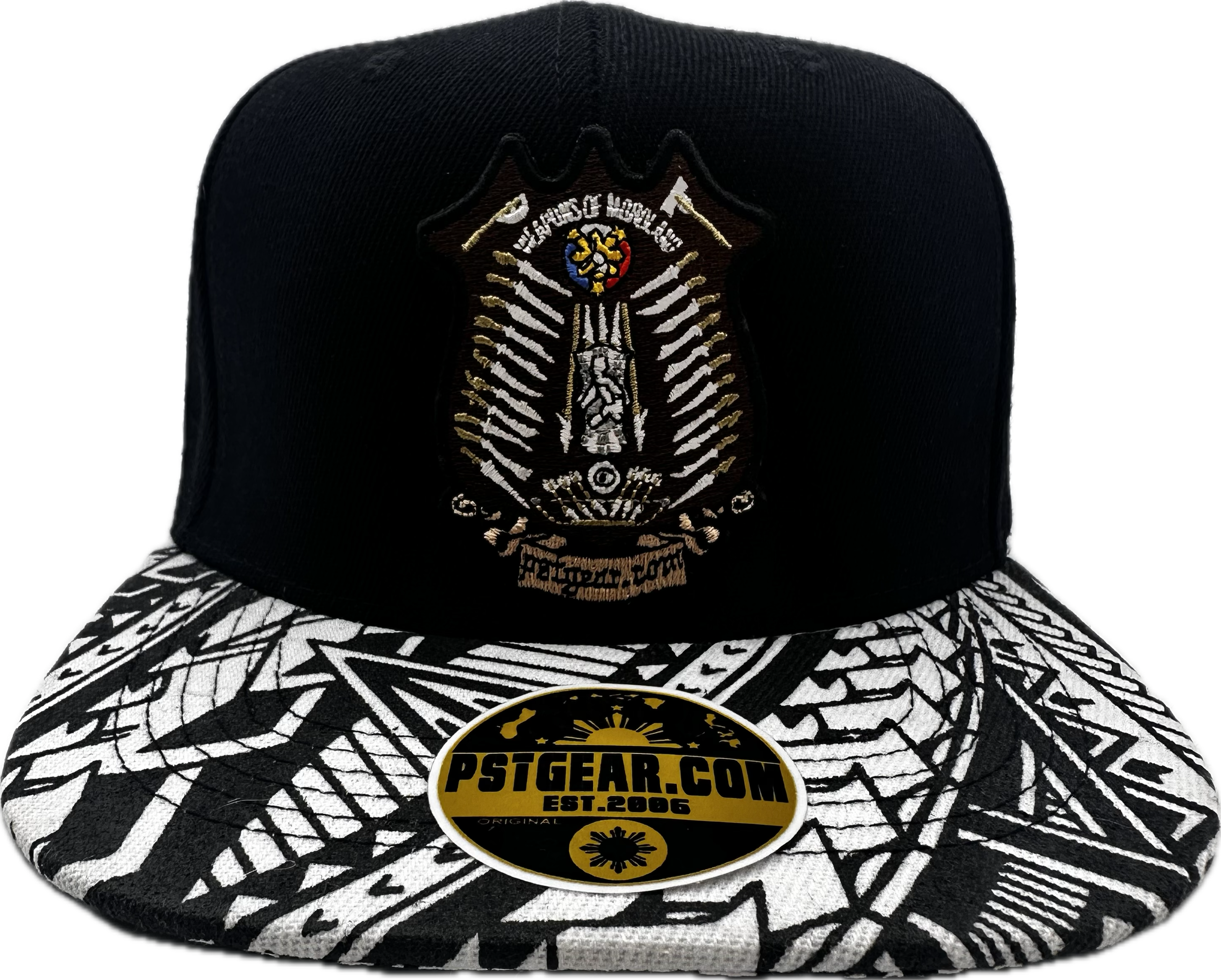 Weapons of Moroland Philippines Tribal Shield Snapback Collection