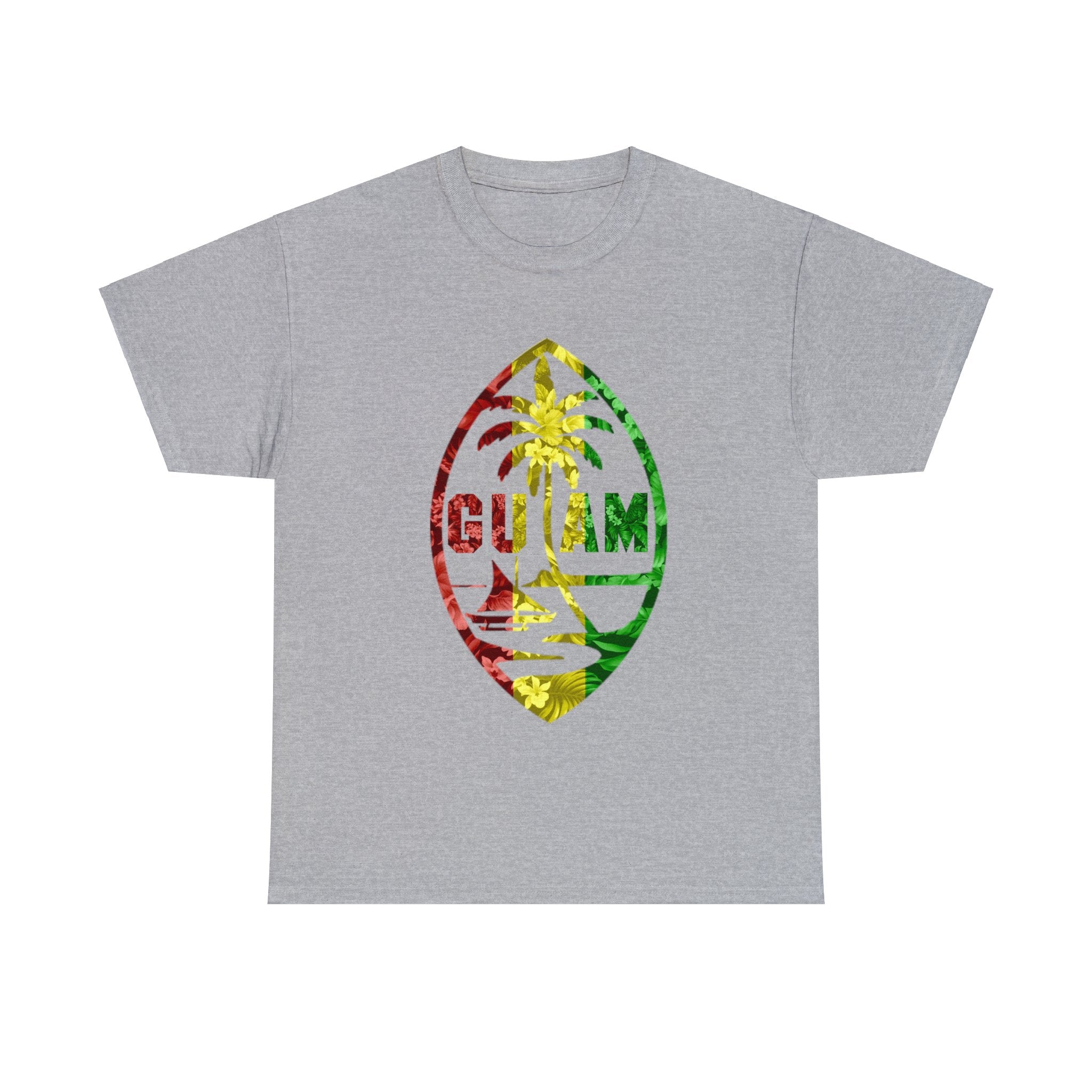 Guam Rasta Floral Tee