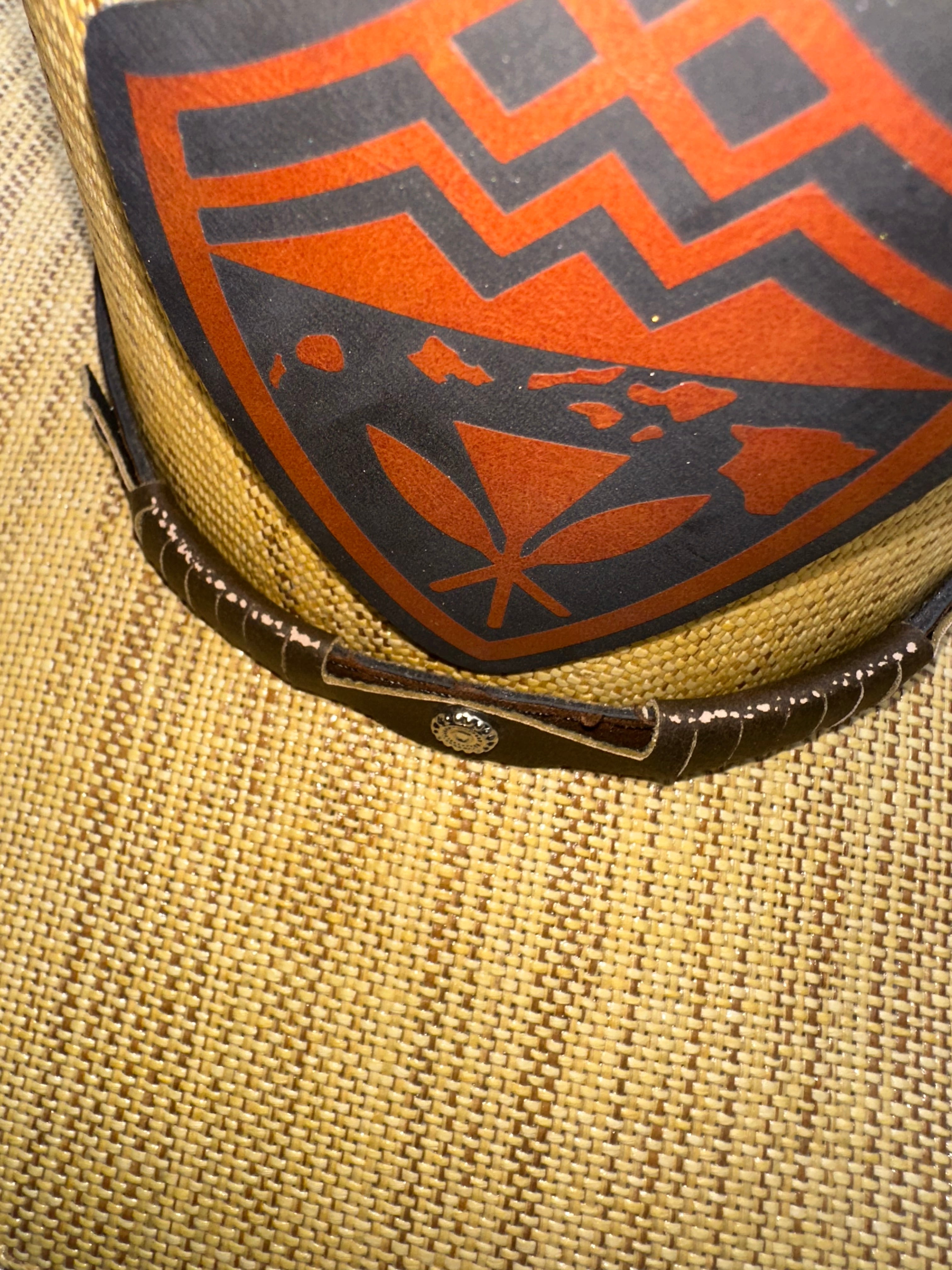 Hawaiian Hawaii Shield Cowboy Hat