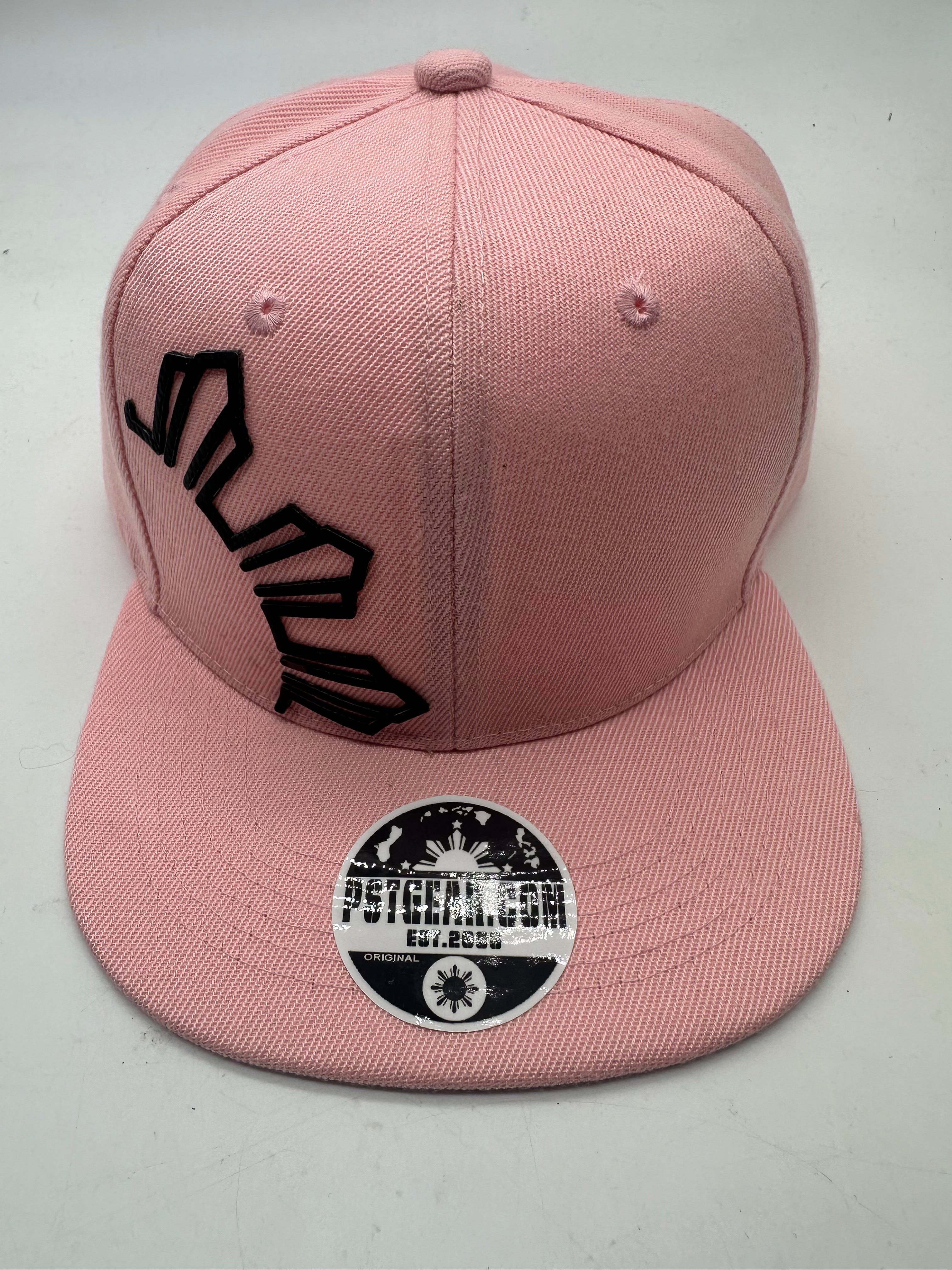 3 STARS AND SUN Filipino Pinay Pinoy Pink Hat