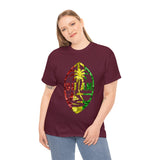 Guam Rasta Floral Tee