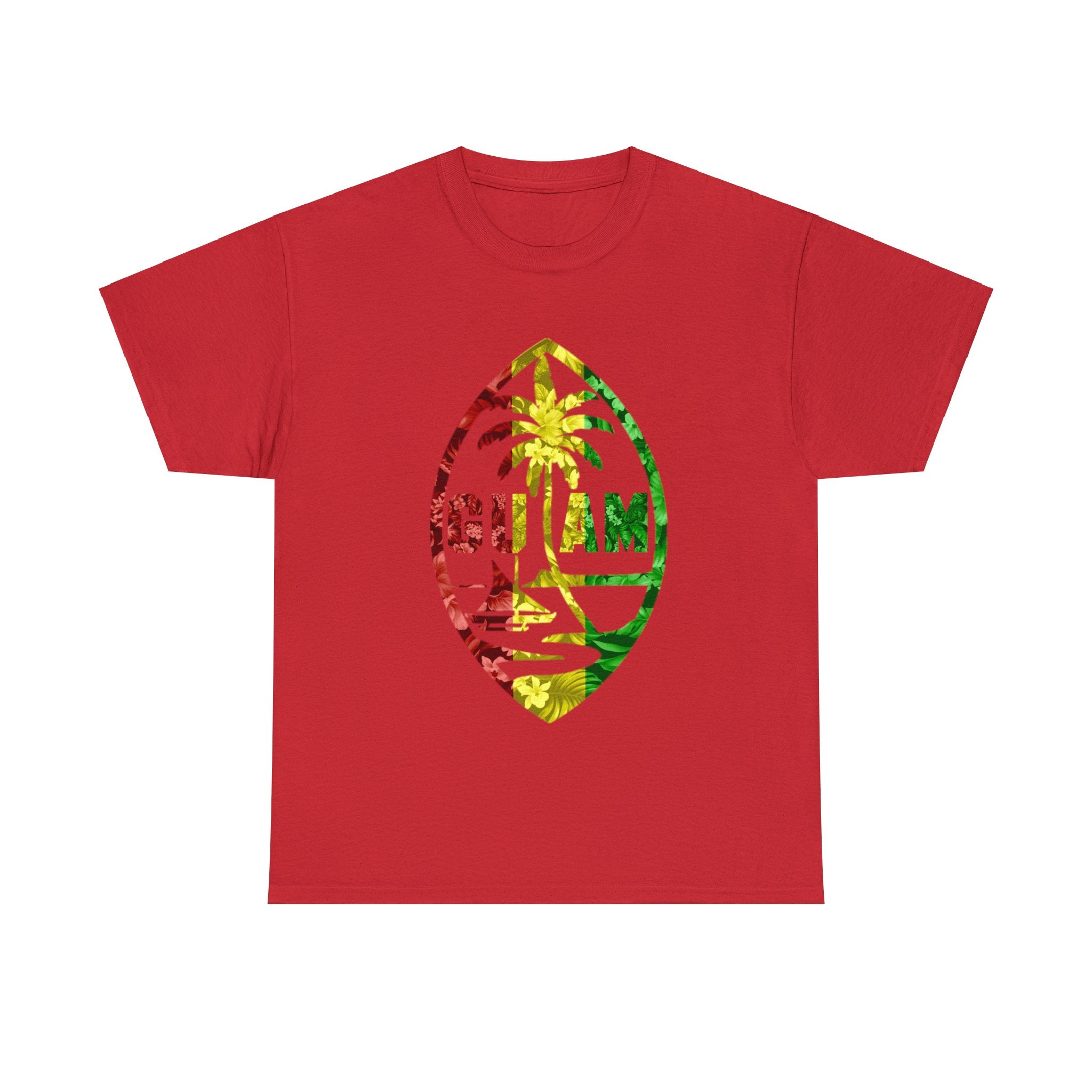 Guam Rasta Floral Tee