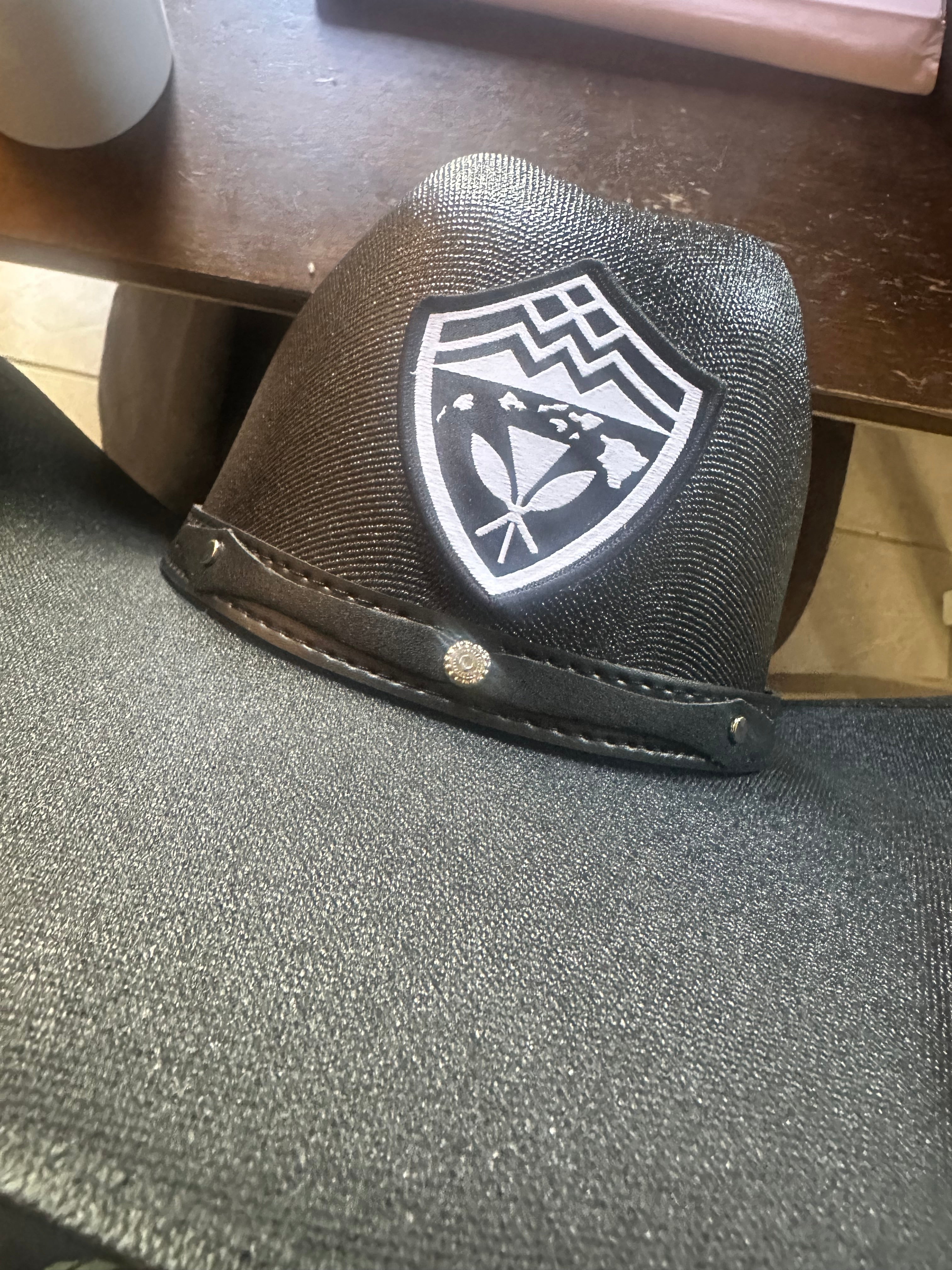 Hawaiian Hawaii Shield Cowboy Hat