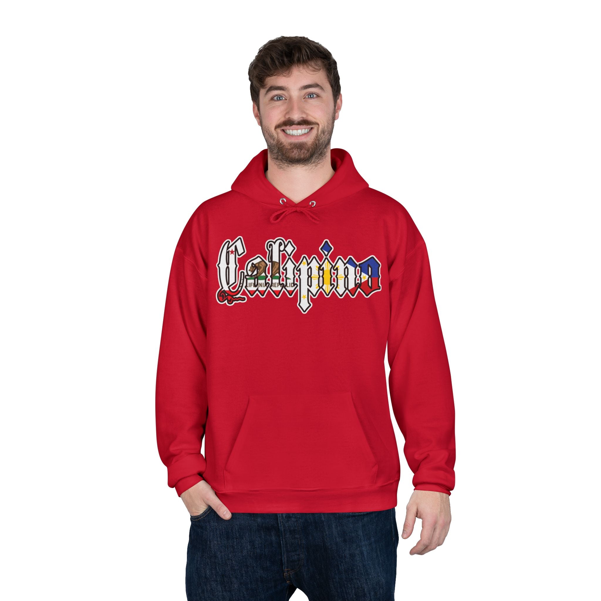CALIPINO Unisex Eco-Friendly Hoodie, Cozy Fashion for Any Occasion, Gift for Trendsetters, Eco-Conscious Apparel, Stylish Comfort Wear