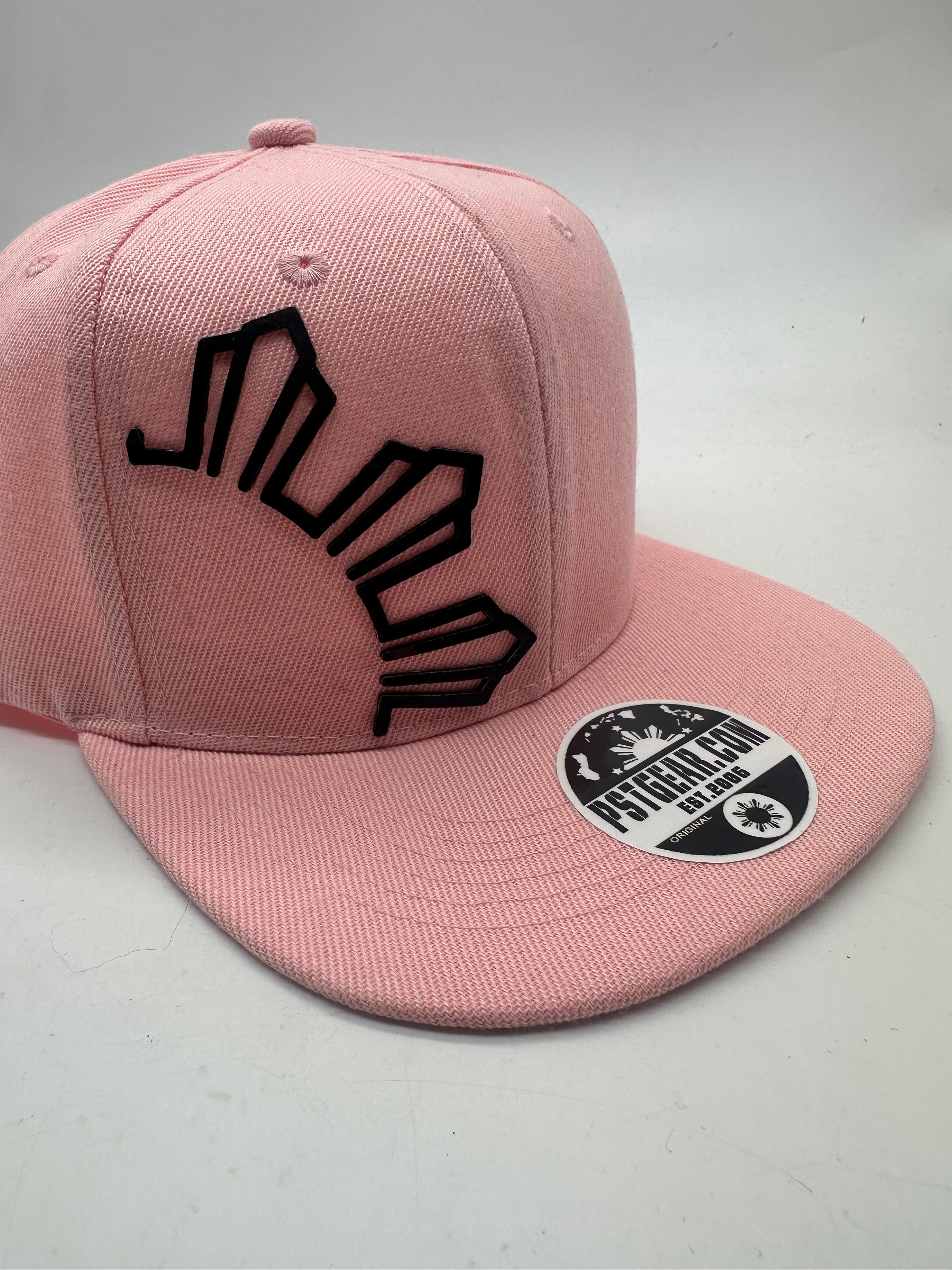 3 STARS AND SUN Filipino Pinay Pinoy Pink Hat