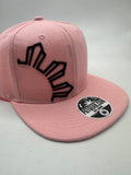 3 STARS AND SUN Filipino Pinay Pinoy Pink Hat