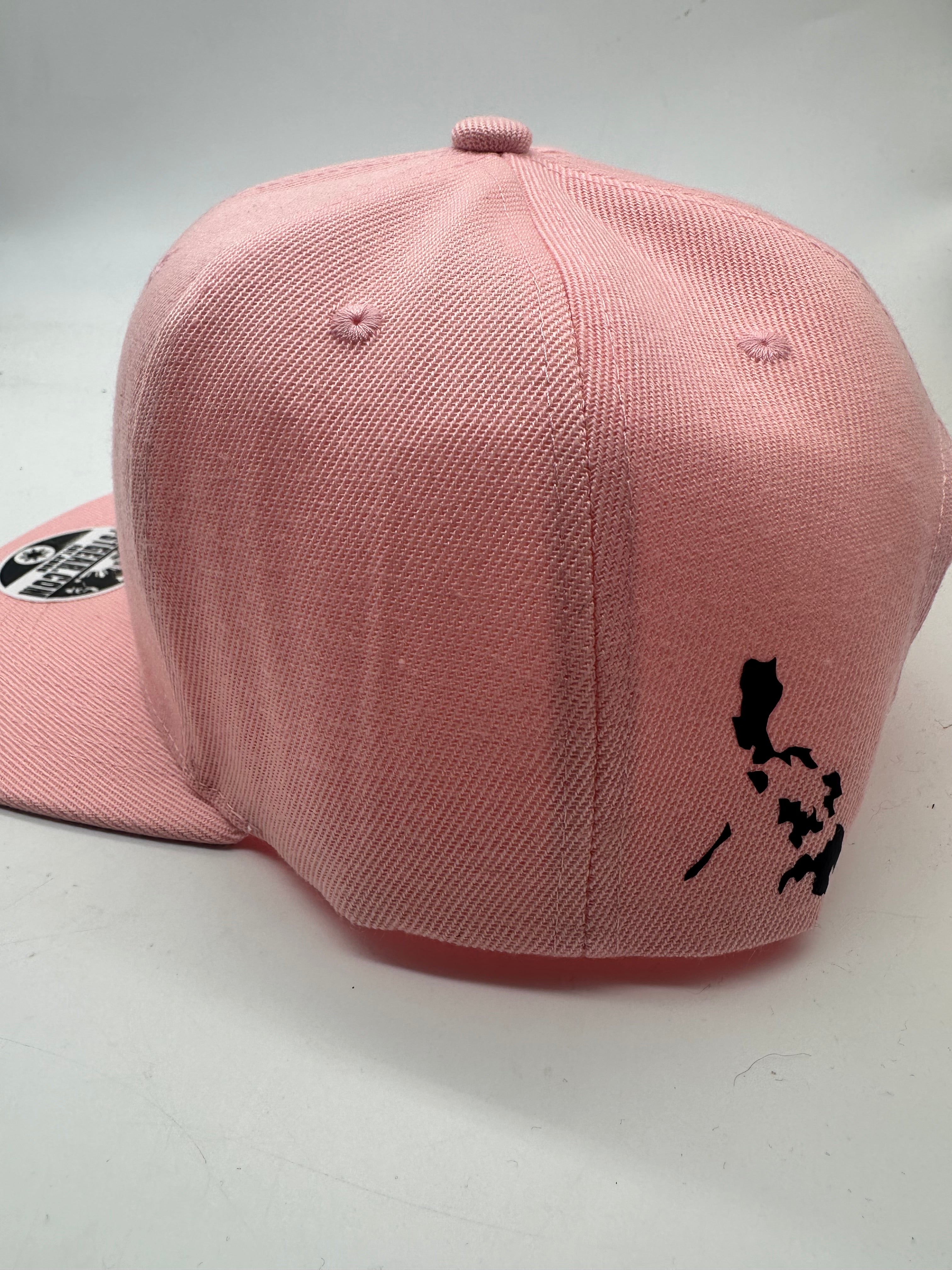 3 STARS AND SUN Filipino Pinay Pinoy Pink Hat