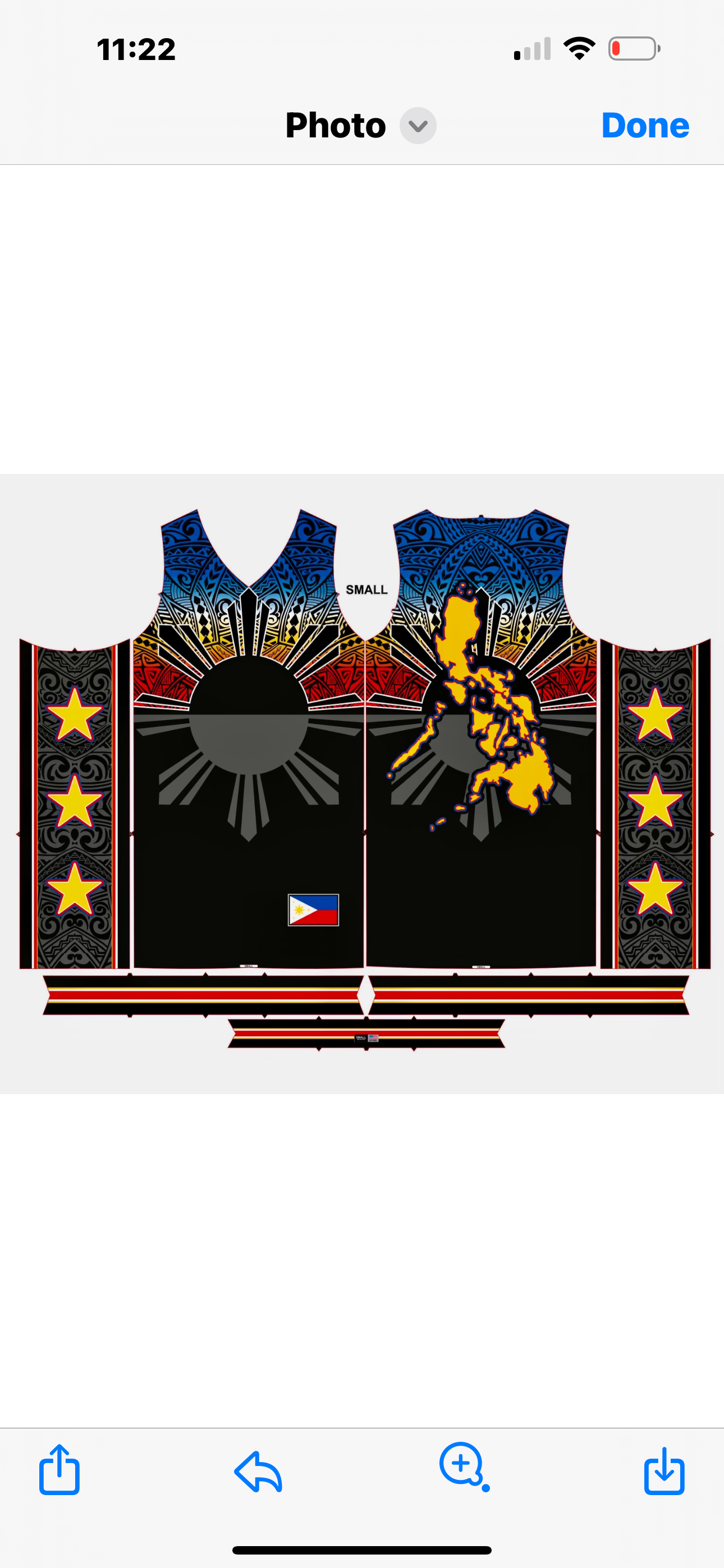 Philippines Faded Tribal Sun Jersey 2025