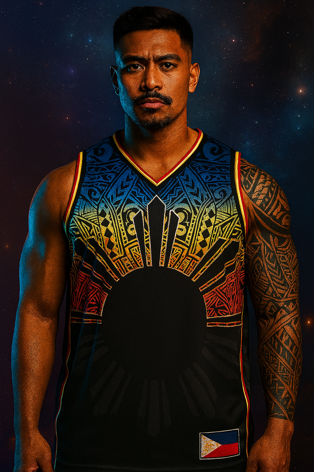 Philippines Faded Tribal Sun Jersey 2025