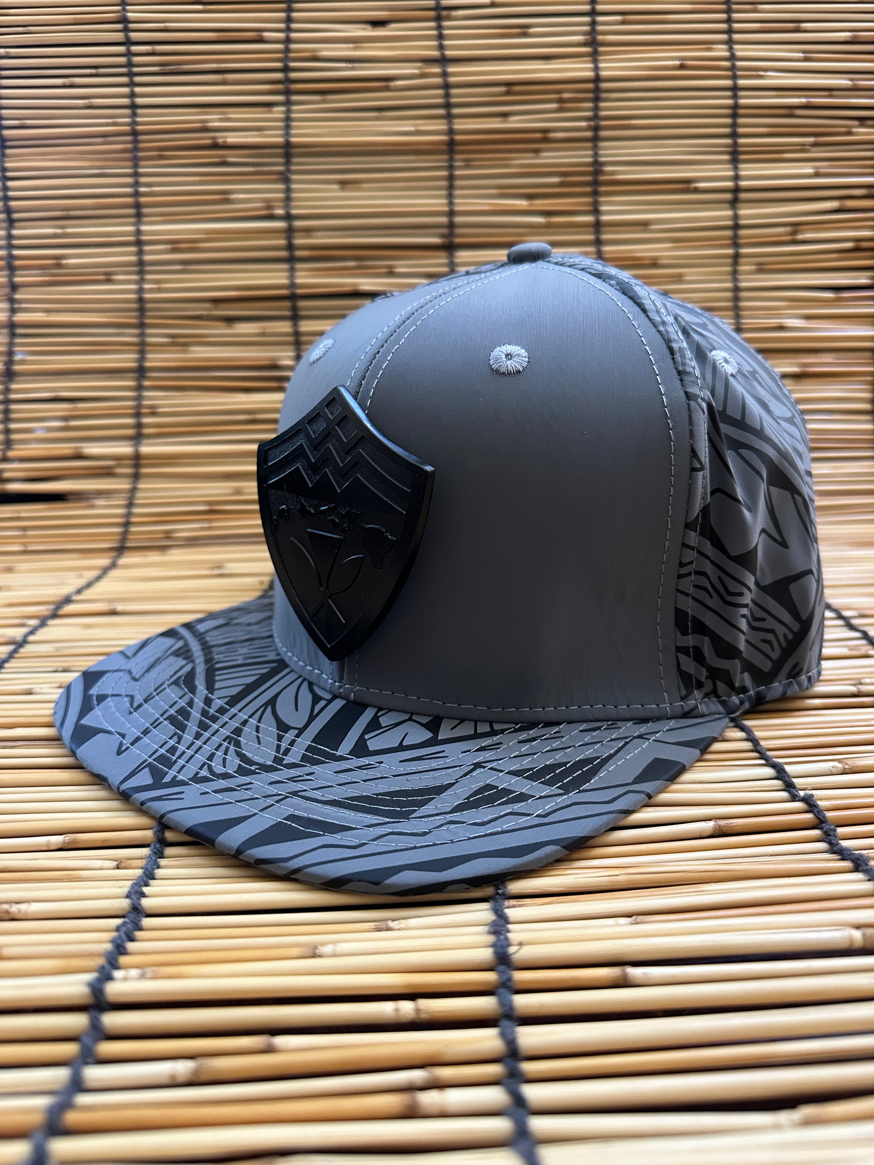 Hawaii Shield Tribal Reflective SnapBack