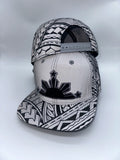 Philippines Tribal Reflective 3 stars and sun SnapBack
