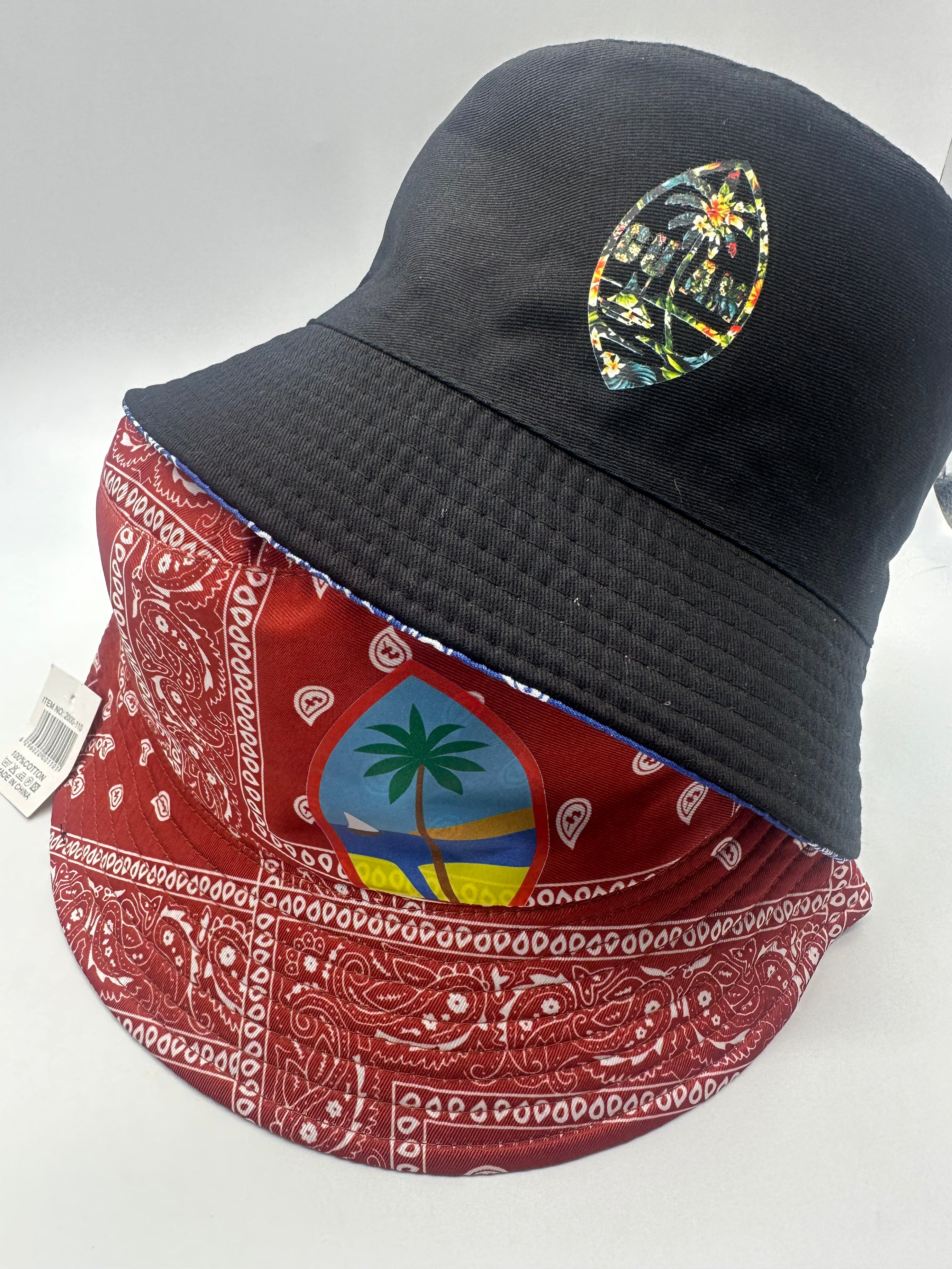 Guam Bandana 2 Sided. Free Floral Mask with purchase.