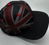 Hawaiian Hawaii Flag Mesh Denim Brim SnapBack