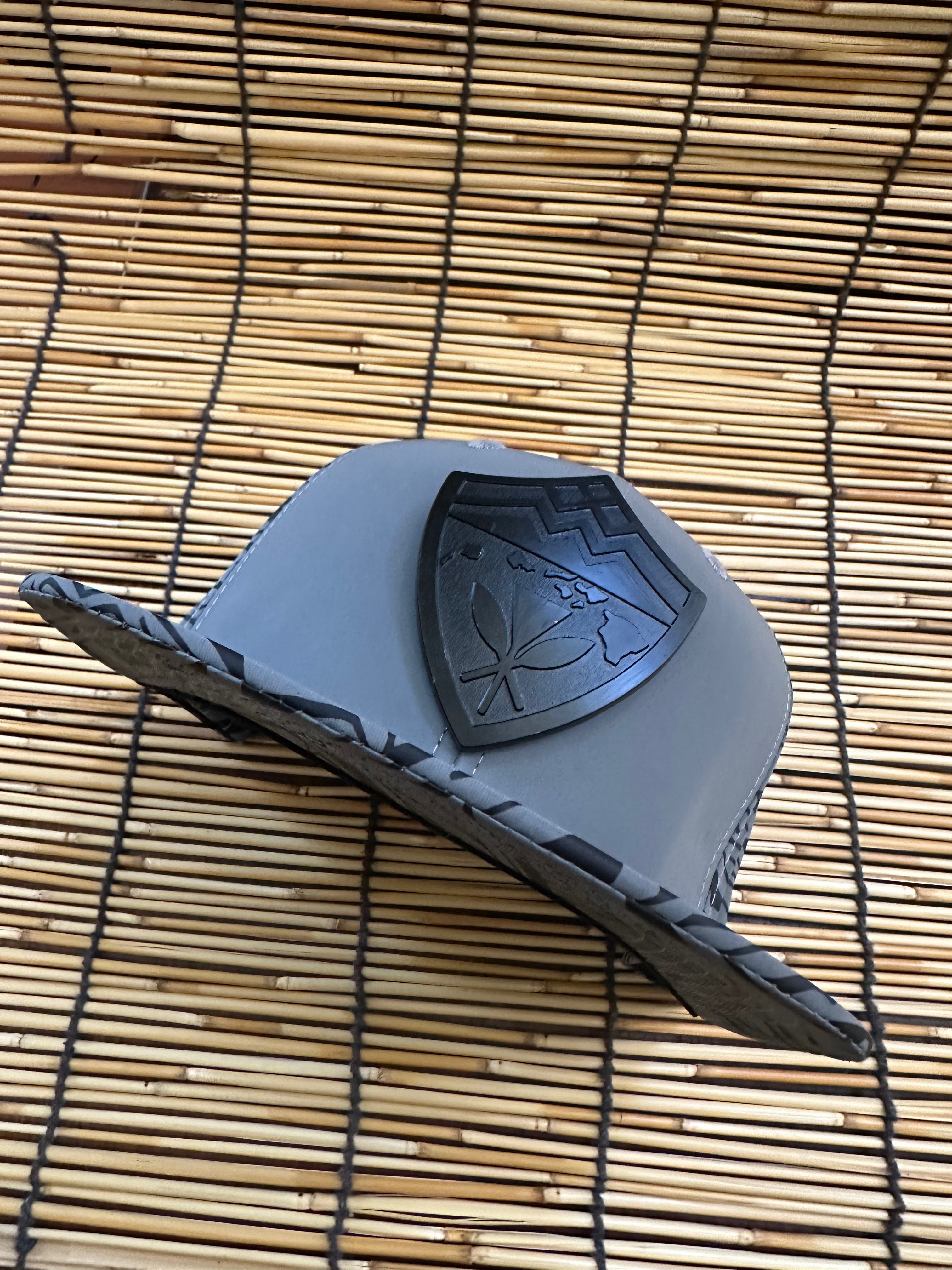 Hawaii Shield Tribal Reflective SnapBack