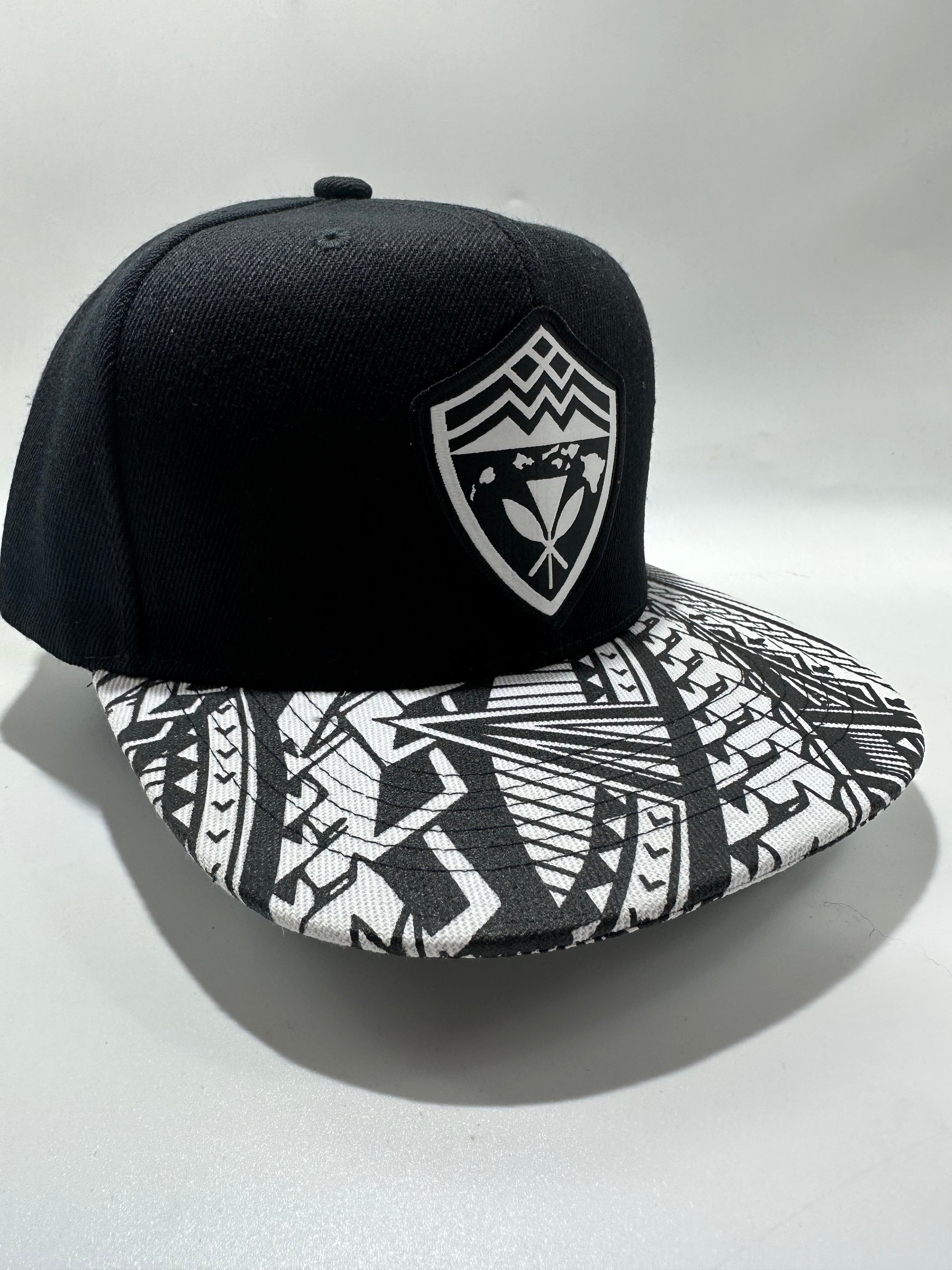 Hawaii Shield Tribal Emblem White