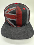 Hawaiian Hawaii Flag Mesh Denim Brim SnapBack
