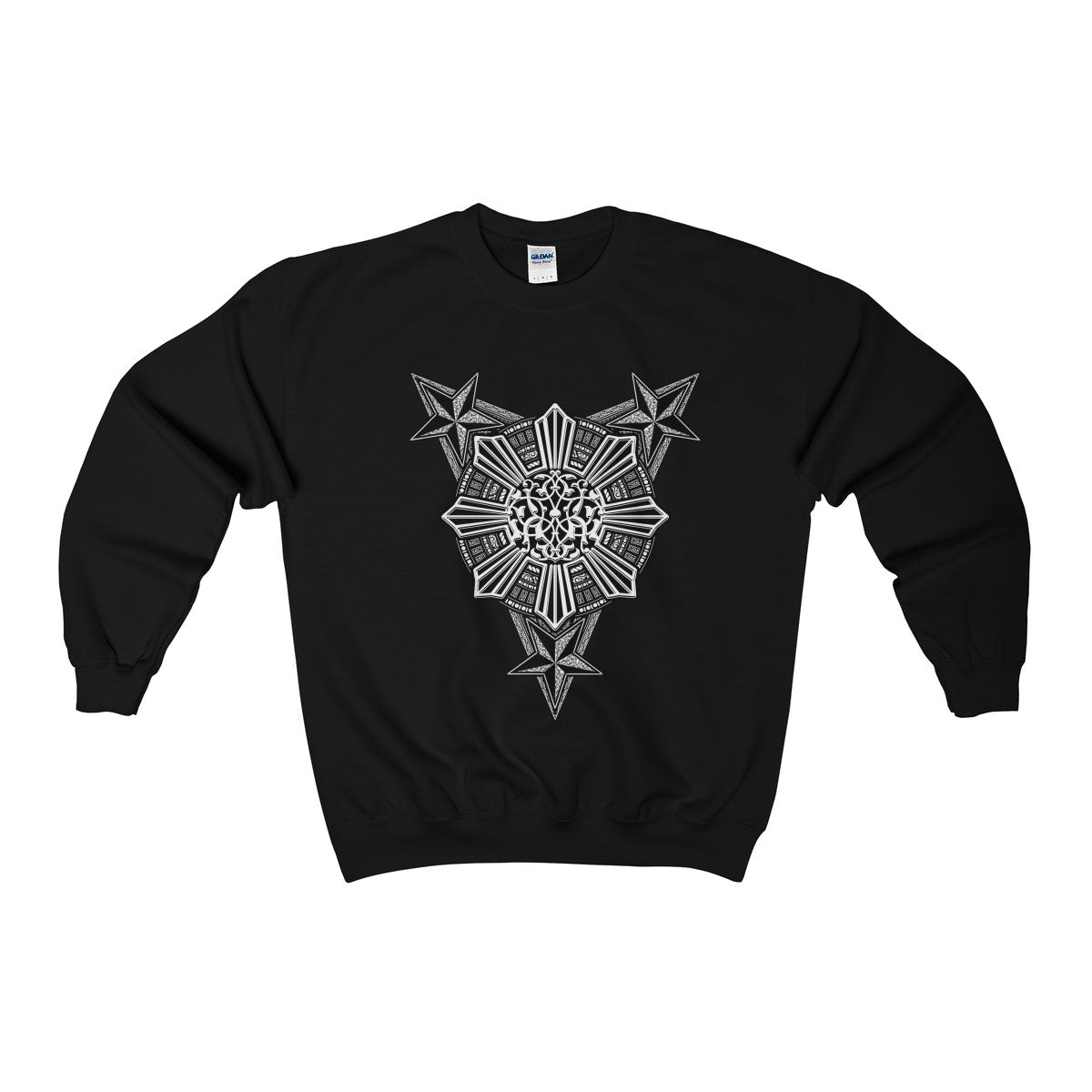 Tribal Sun Crewneck Sweatshirt