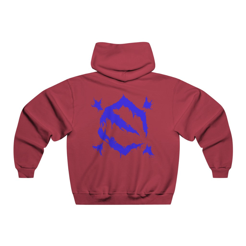 EZ MIL BLUE Emblem Hooded Sweatshirt