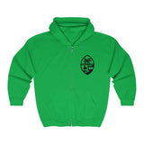 Chamorro Palms Zip Up Hooded Sweatshirt