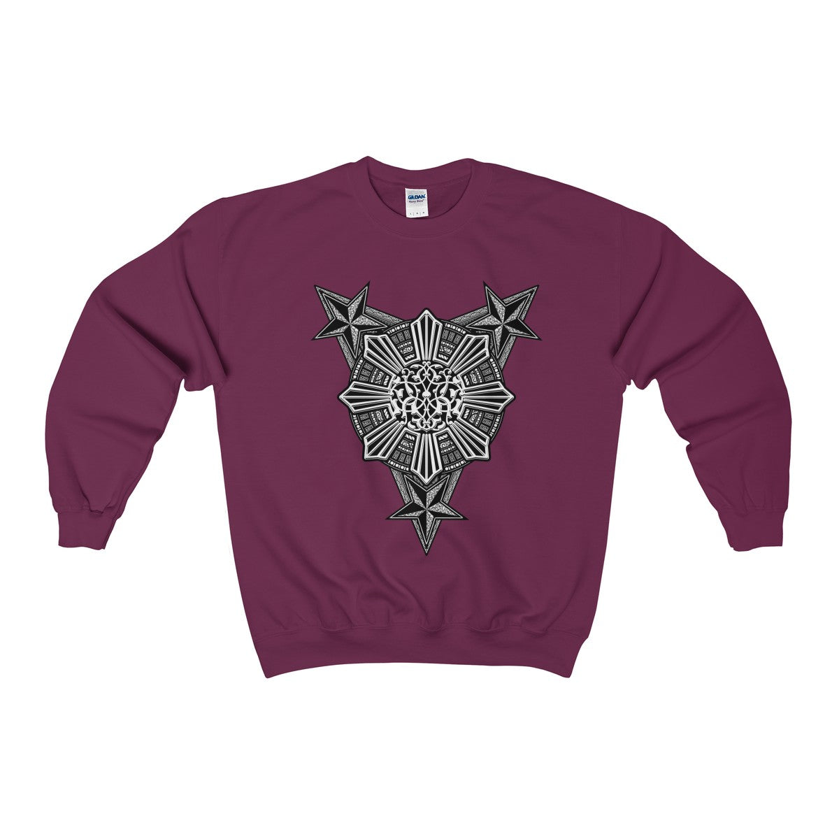 Tribal Sun Crewneck Sweatshirt