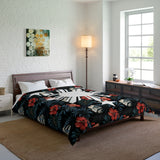 Filipino Floral 3 Stars and Sun Comforter