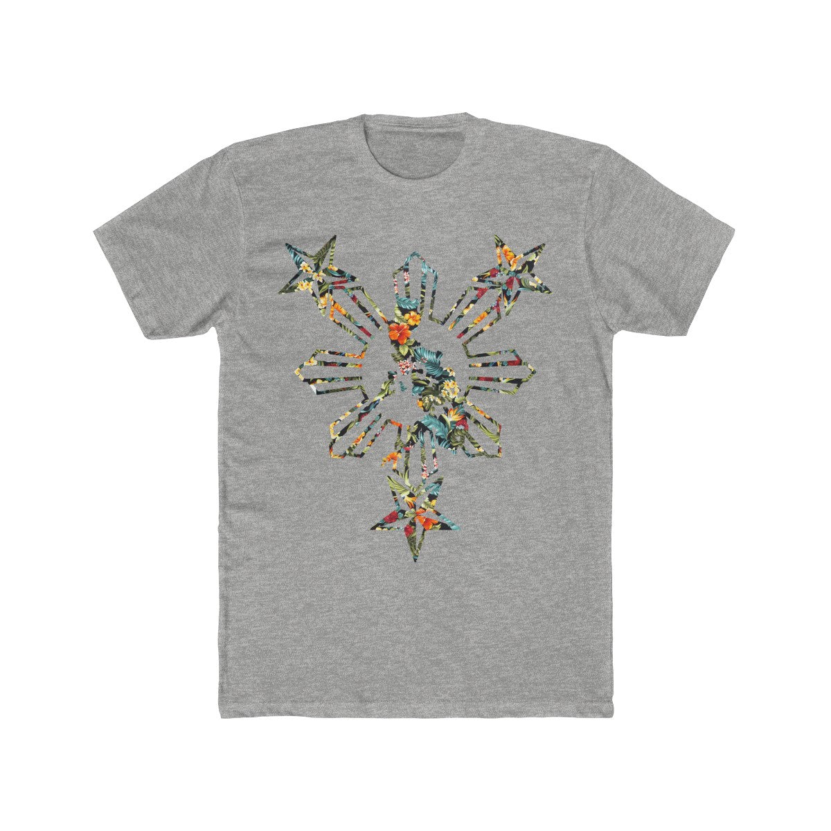 Philippines Floral 3 Stars and Sun