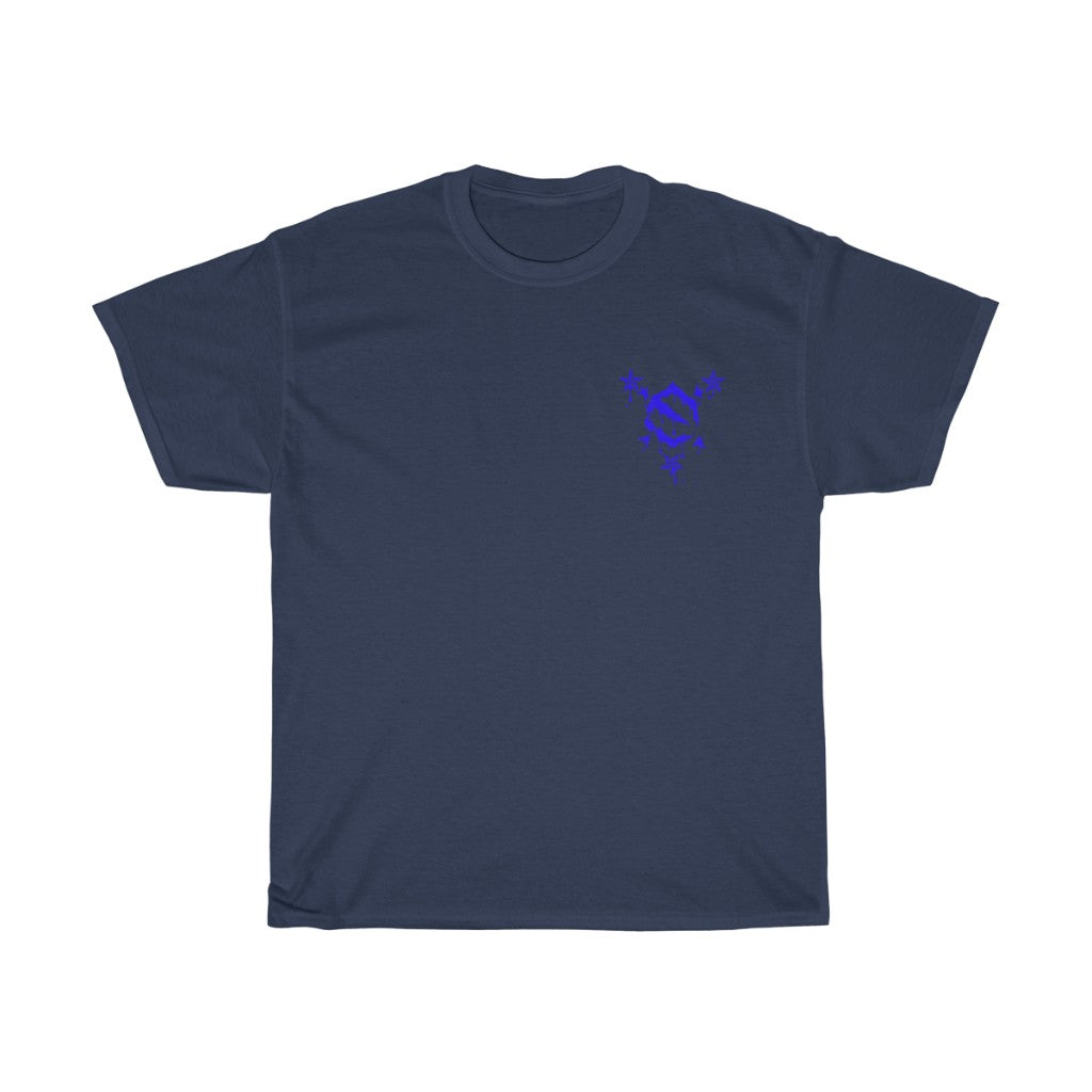 EZ MIL EMBLEM BLUE Unisex Heavy Cotton Tee