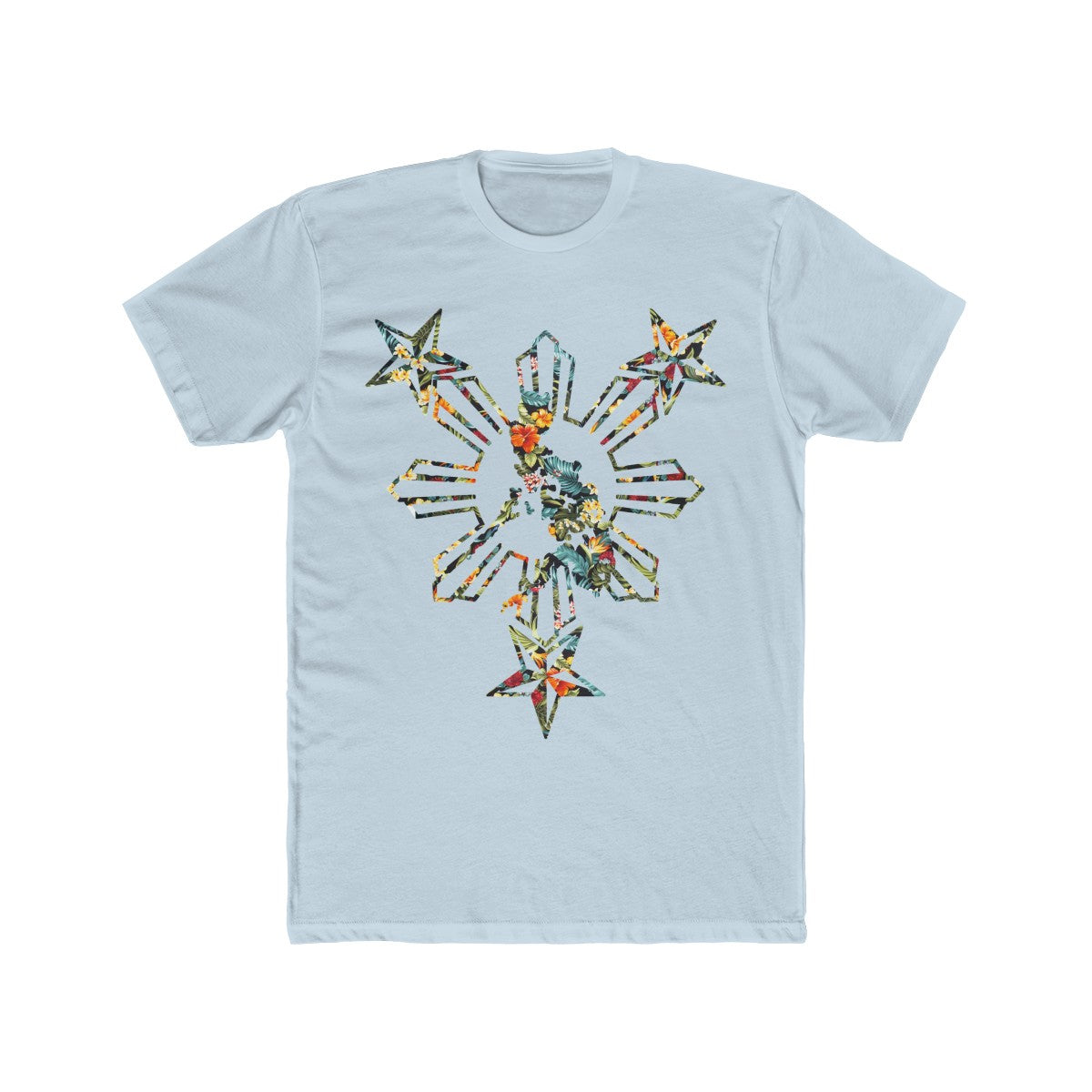 Philippines Floral 3 Stars and Sun