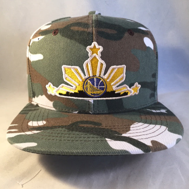 A WARRIORS CAMO 3 STARS AND SUN