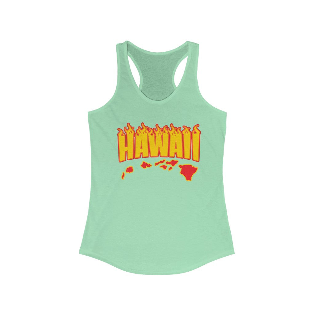 Hawaii Fire Wahine Racerback Tank
