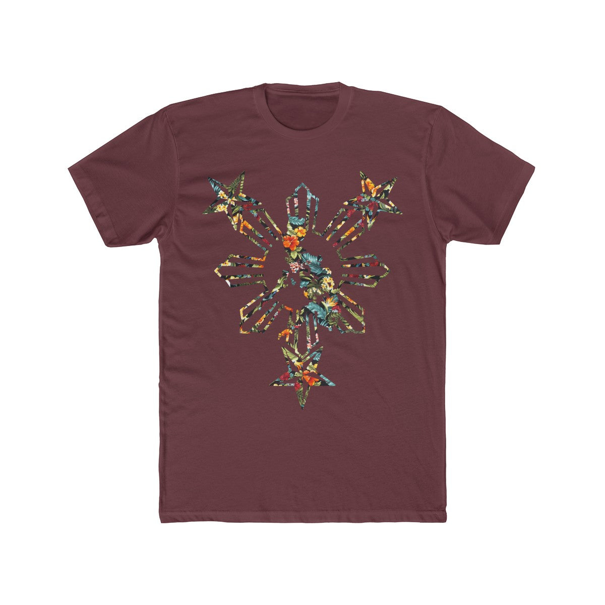 Philippines Floral 3 Stars and Sun