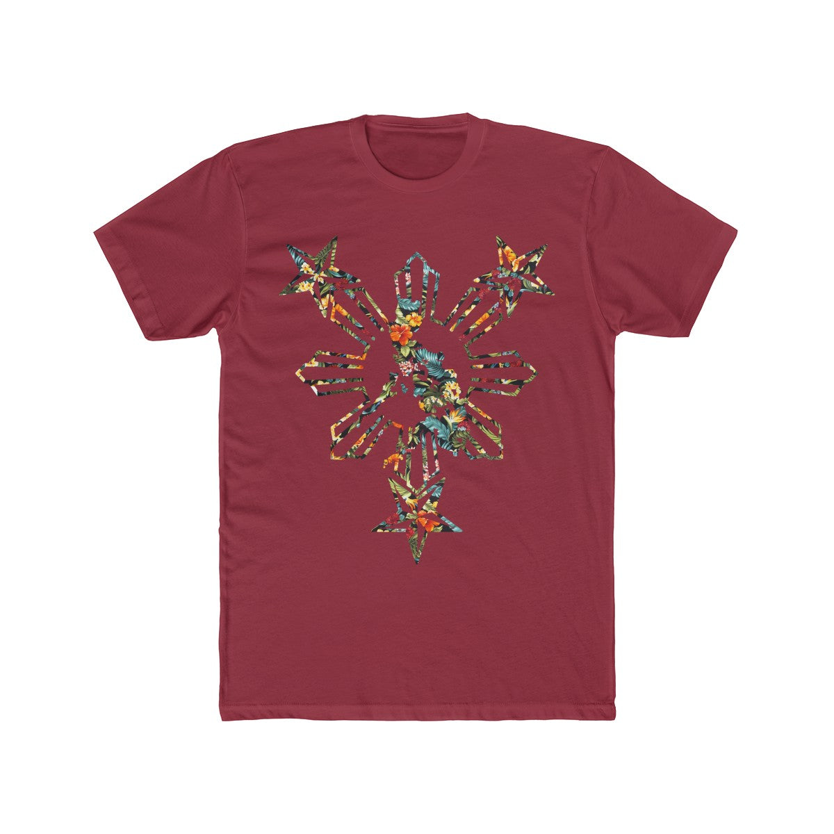 Philippines Floral 3 Stars and Sun