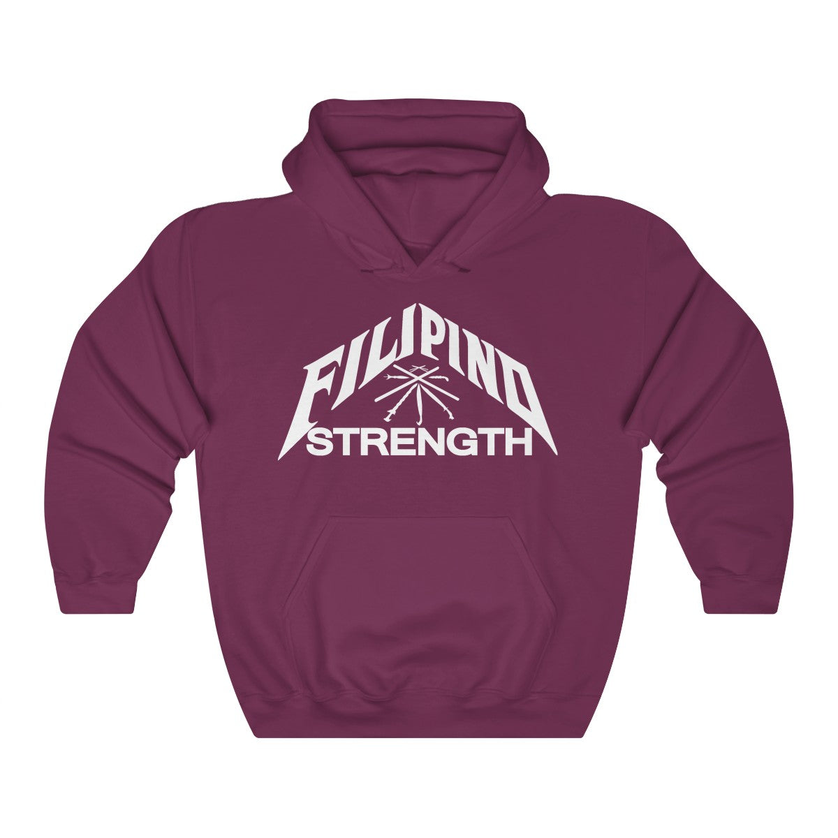 Filipino Strength Swords Unisex Heavy Blend™ Hooded Sweatshirt