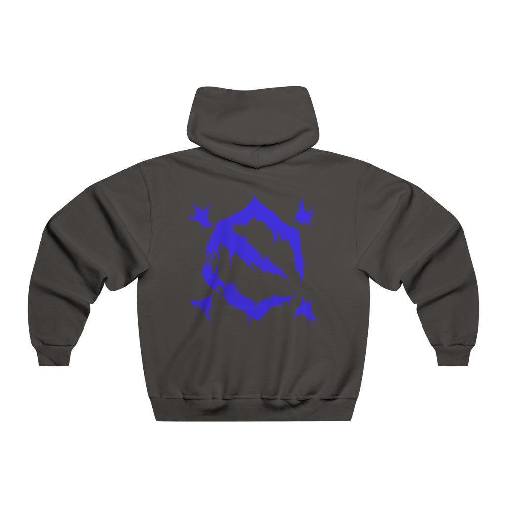 EZ MIL BLUE Emblem Hooded Sweatshirt