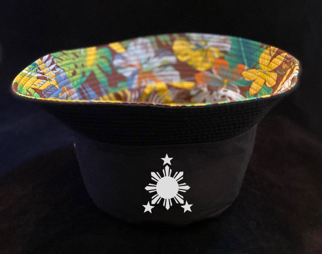 3 Stars and Sun double sided Bucket Hat