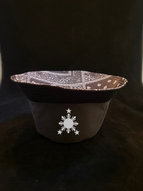 3 Stars and Sun double sided Bucket Hat