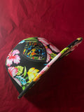 Hawaii Kanaka Shield Floral Flat Brim Trucker