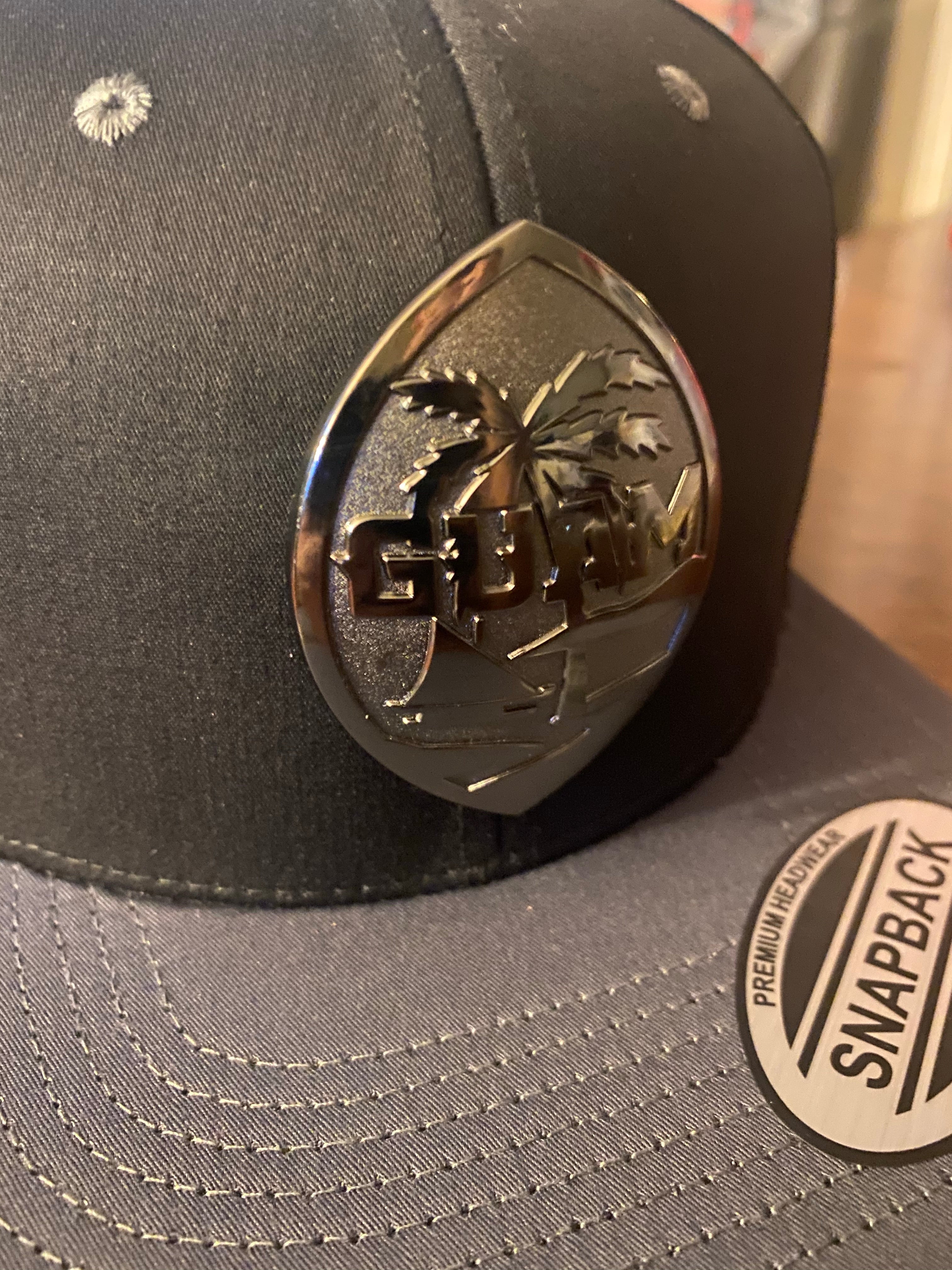 Guam Steel Palm Metal Gray Limited Snapback
