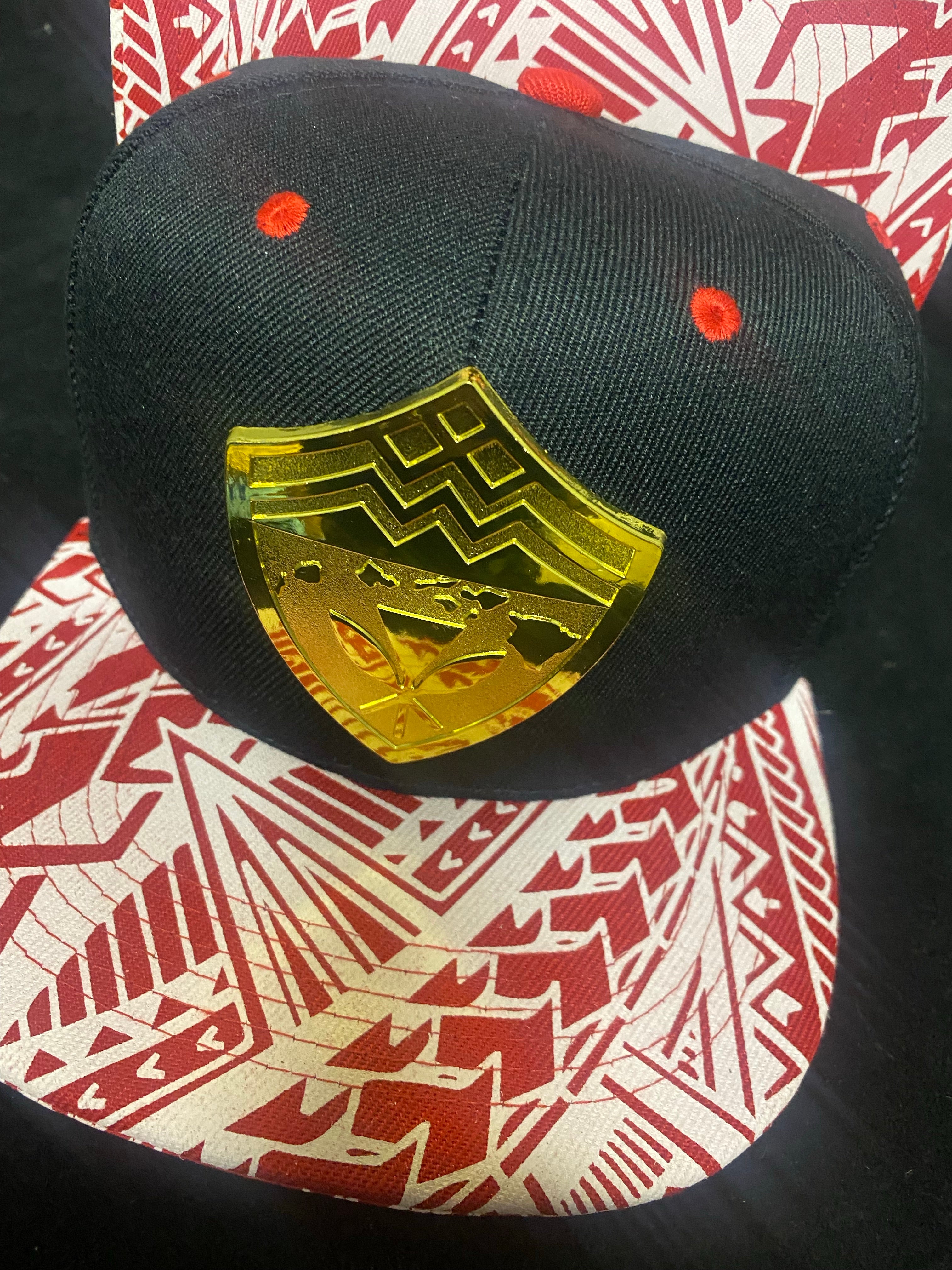 Hawaii Steel Emblem Metal Tribal Limited Snapback