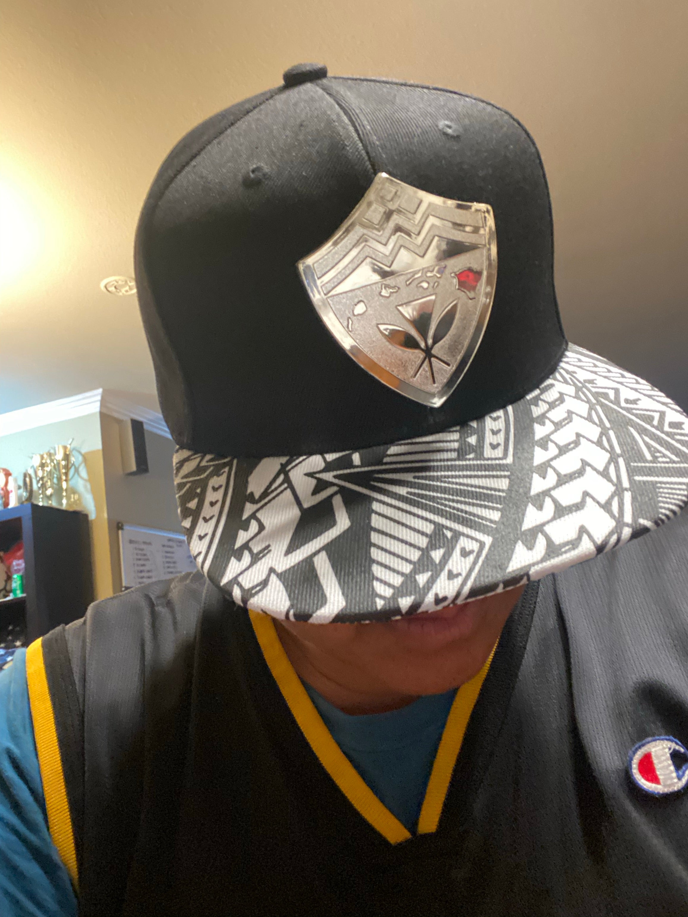 Hawaii Steel Emblem Tribal Metal Limited Snapback