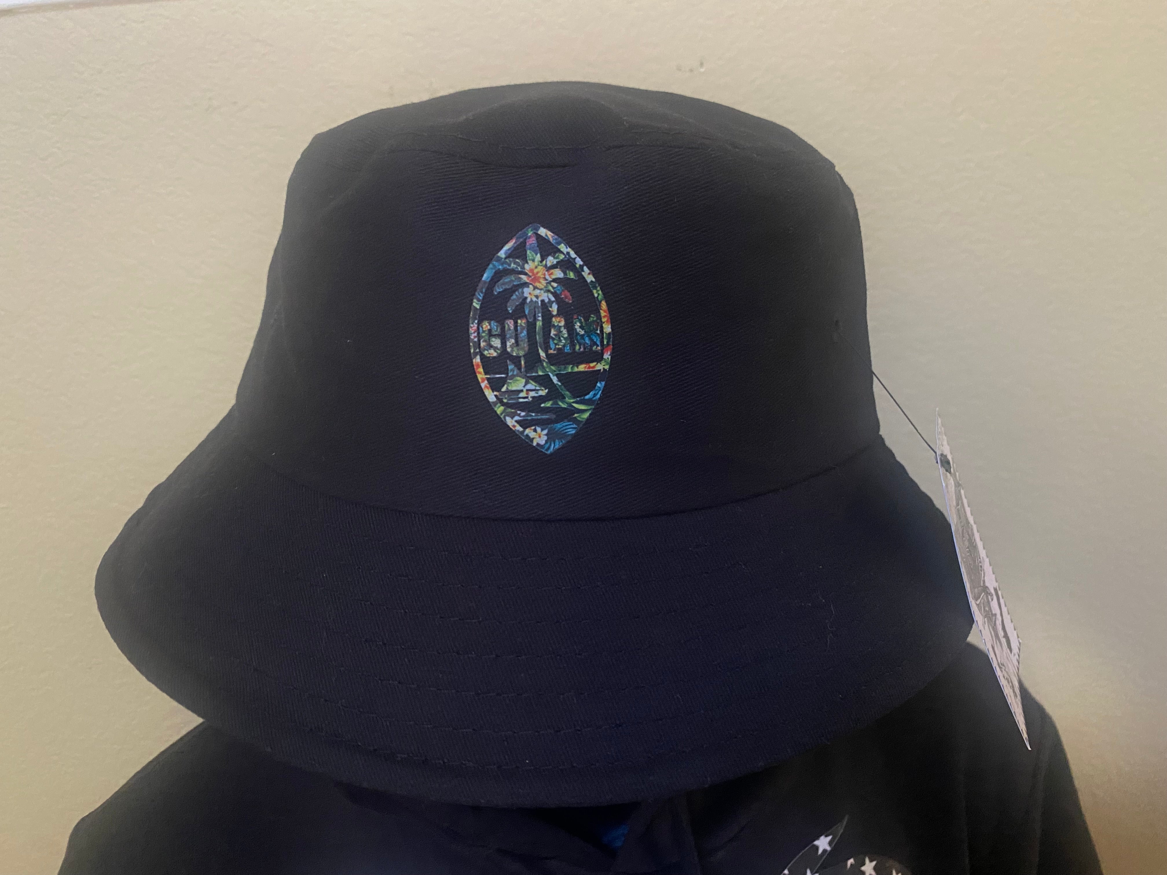 Guam Floral Bucket Hat Free Floral Mask with Purchase