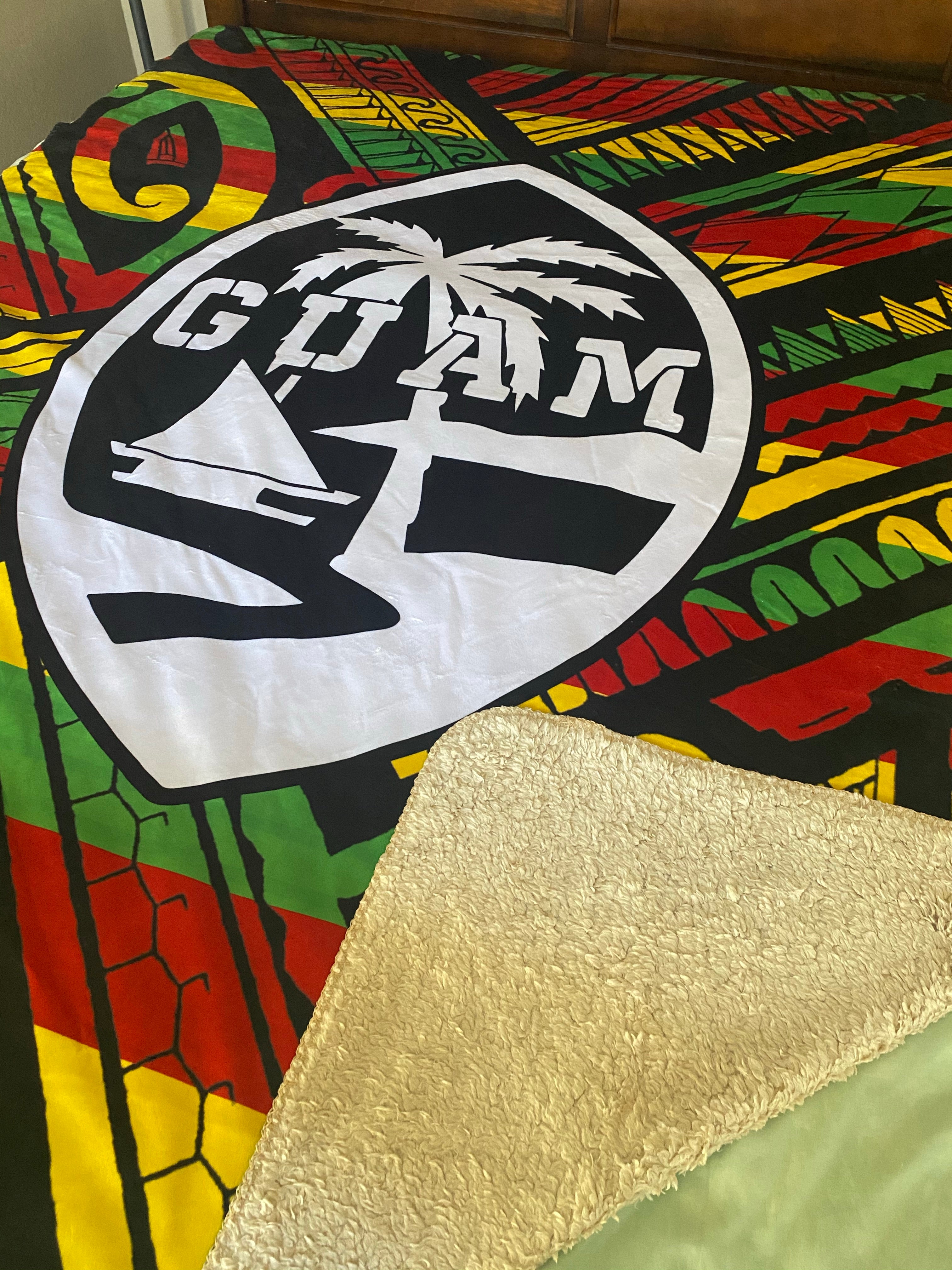 Guam Rasta Tribal Blanket Collection