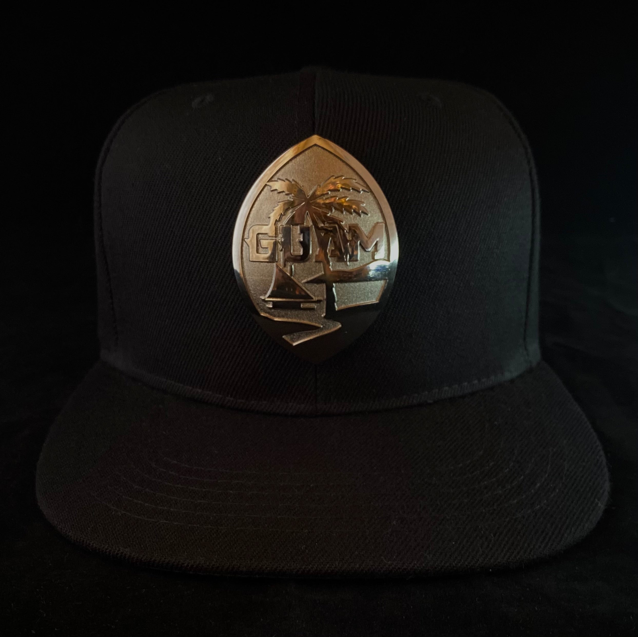 Guam Palm Metal Limited Snapbacks