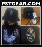 Guam Floral Bucket Hat Free Floral Mask with Purchase