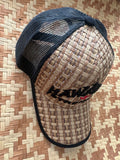 Hawaiian Strength Weave Curved Trucker